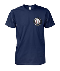 Catching Barrels Adult Baseball Tee