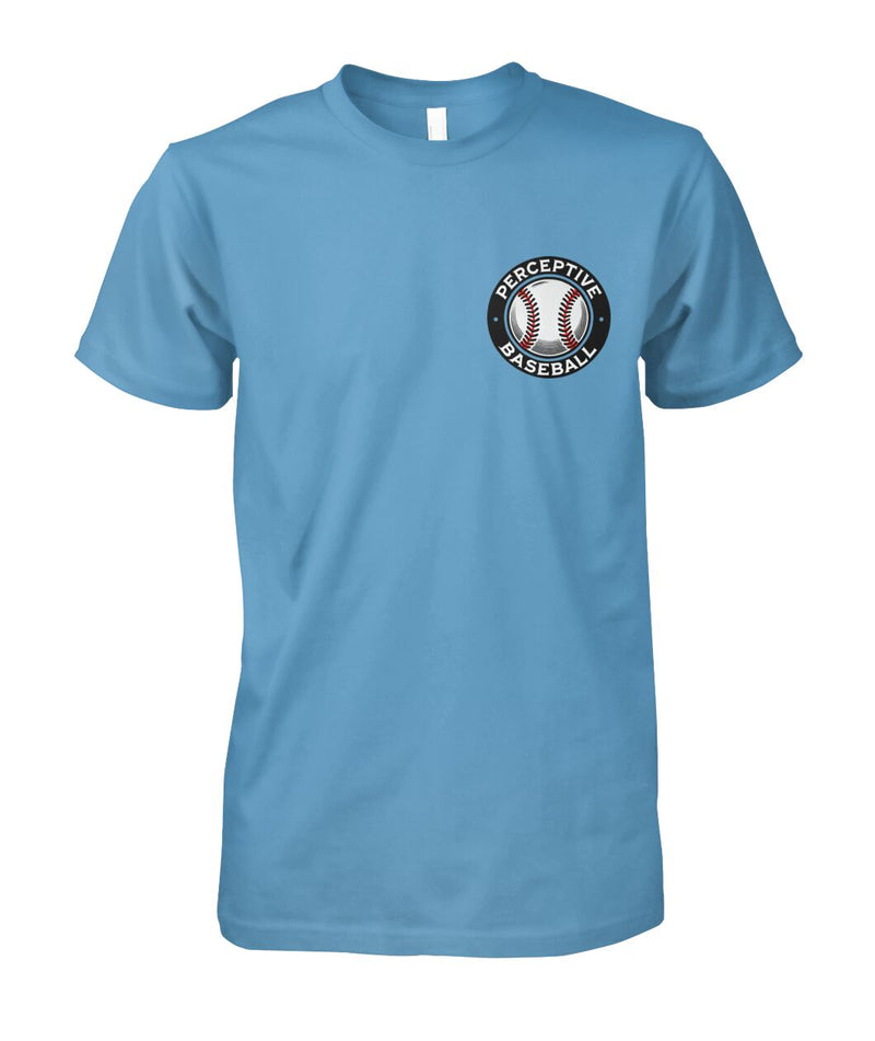 Catching Barrels Adult Baseball Tee