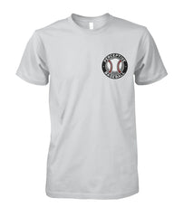 Catching Barrels Adult Baseball Tee