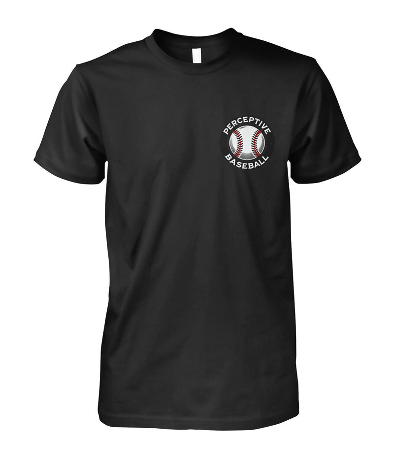 Catching Barrels Adult Baseball Tee