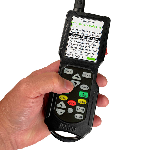 ICOtec Night Stalker Plus Programmable Electronic Predator Call With