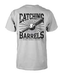 Catching Barrels Adult Baseball Tee