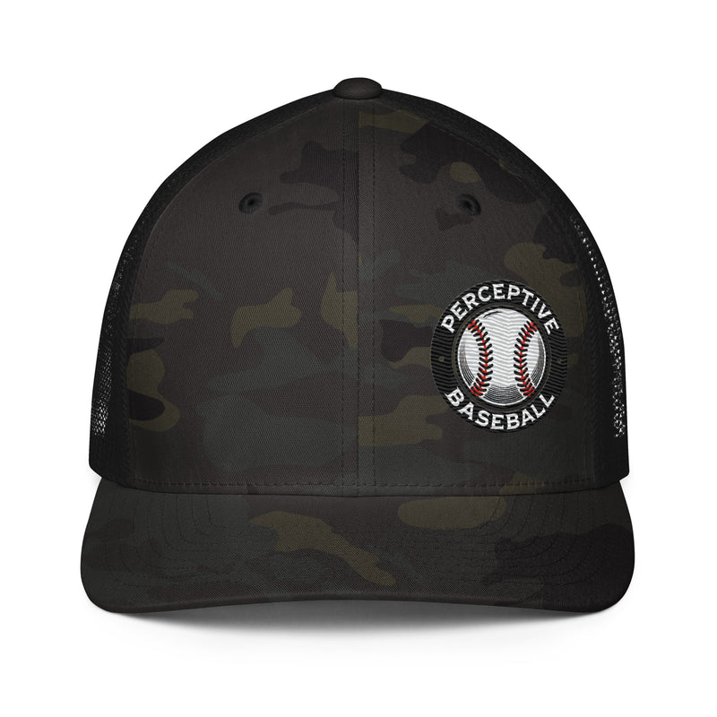 Perceptive Baseball Closed-back trucker cap