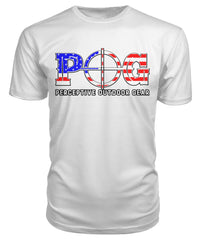 POG Red White and Blue Logo