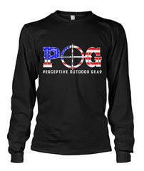 POG Red White and Blue Logo