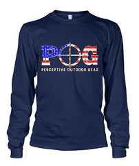 POG Red White and Blue Logo
