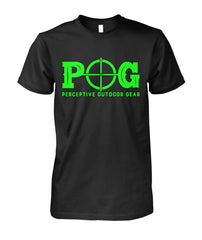 Green POG Logo Black - Adult Short Sleeve, Long Sleeve, and Hoodie