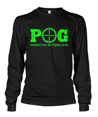 Green POG Logo Black - Adult Short Sleeve, Long Sleeve, and Hoodie