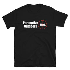 Perceptive Outdoors Pig Logo Black Short-Sleeve Unisex T-Shirt